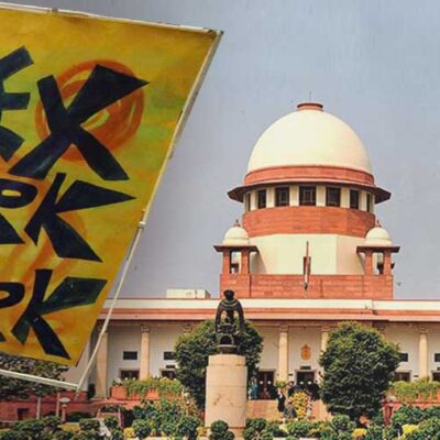 Sex work legal. Police can’t interfere, take criminal action, says SC