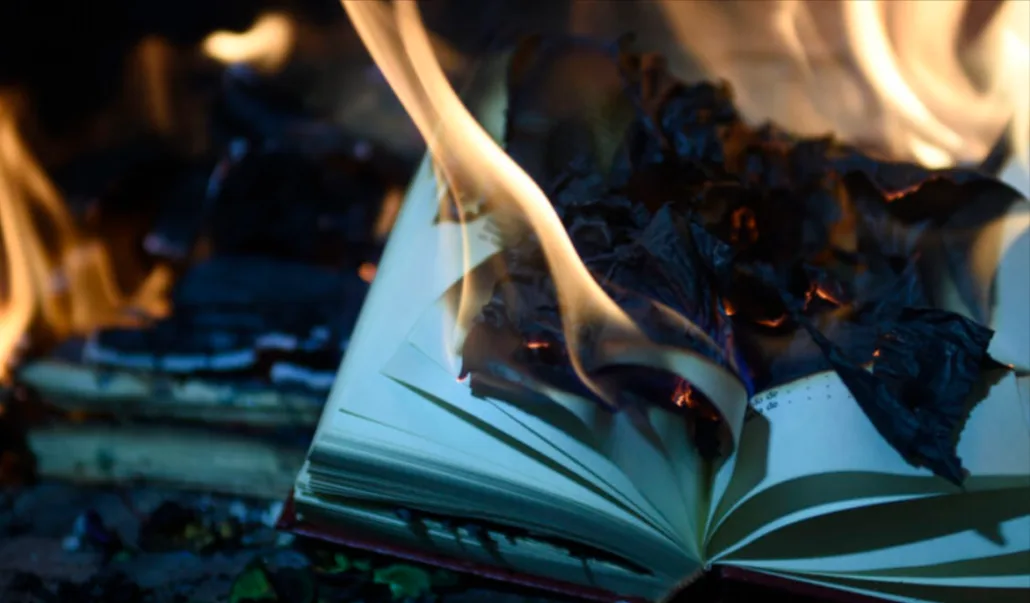 Is It Illegal to Burn Books